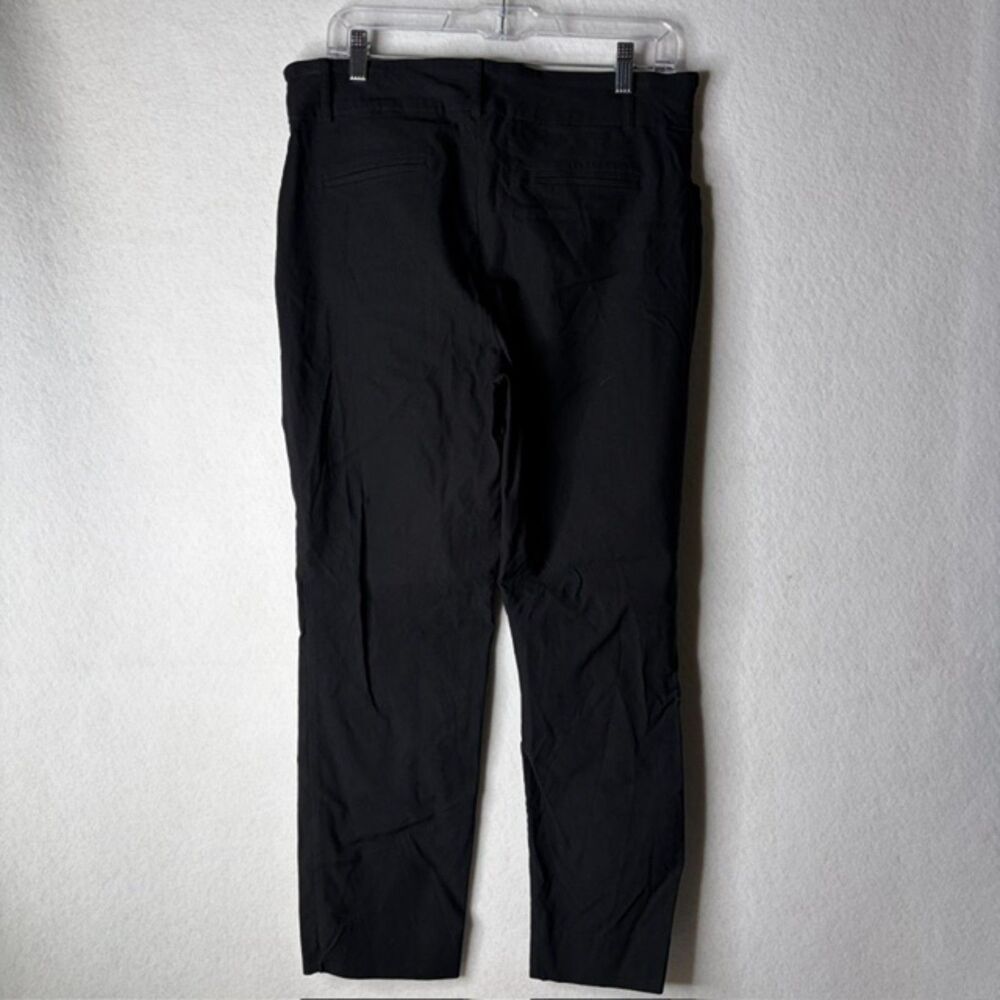 Hilary Radley black slim ankle dress pants work office casual size Large